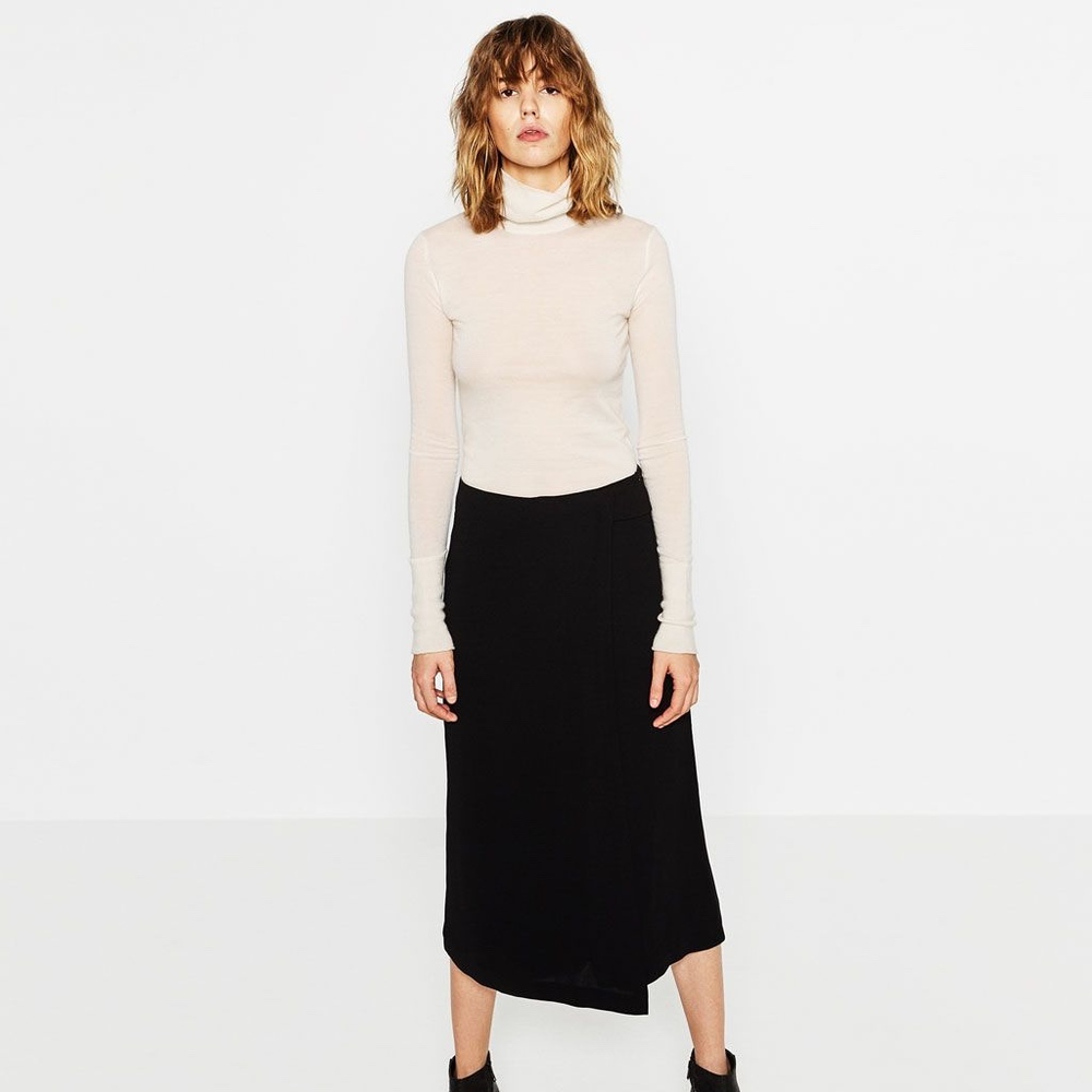 NWT Zara Wrap Culottes